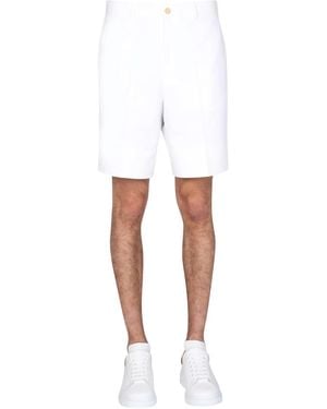 McQueen Tailored Bermudas - White