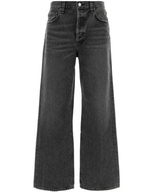 Agolde Low Slung Baggy - Black