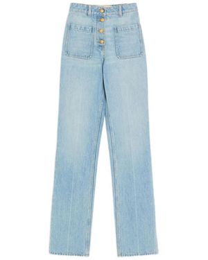 Valentino Denim Cotton Jeans - Blue