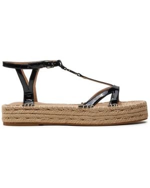 Ralph Lauren Payton Espadrilles Sandals - Black
