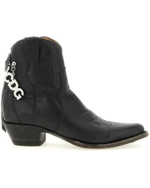 Comme des Garçons X Mexicana Ankle Boots - Black