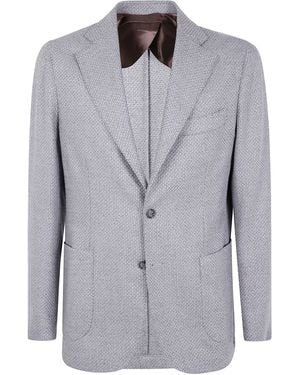 Barba Napoli "Bactive Mono" Jacket - Gray
