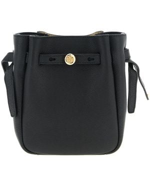 Tory Burch 'Romy' Bucket Bag - Black