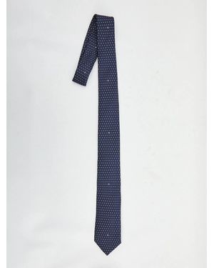Fendi Silk Tie - Blue