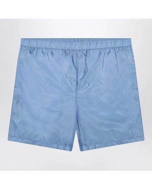 Prada Light Renylon Swim Shorts - Blue