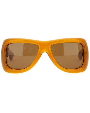 Saint Laurent 'Sl 902 Howl' Sunglasses - Orange