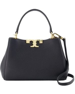Tory Burch Eleanor Soft Mini Satchel Purse - Blue