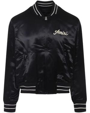 Amiri Club Bomber Jacket - Black