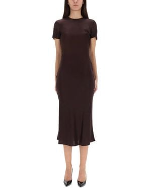 STAUD Marcel Midi Dress - Red
