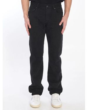 Saint Laurent Slim-Fit Jeans - Black