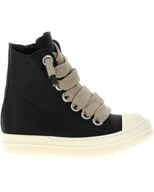 Rick Owens 'Jumbolace Sneaks' Trainers - Black