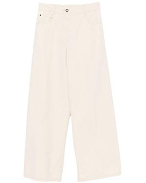 forte_forte Denim Cotton Jeans - White