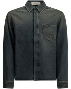 Golden Goose Casual Denim Shirt - Black
