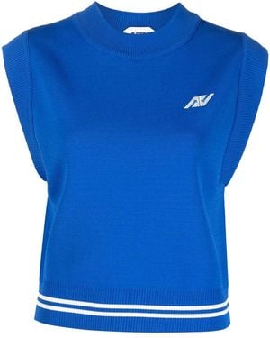 Autry Logo Vest - Blue