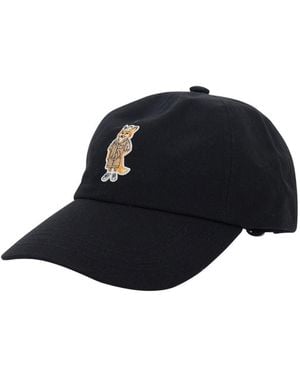 Maison Kitsuné Dressed Fox Baseball Cap - Black