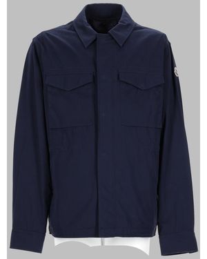 Moncler Giacca "Roquille" Con Gilet Removibile - Blue