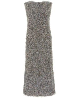 Jil Sander Polyester Blend Dress - Grey