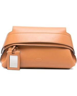 Tod's Mini Calfskin Leather Clutch Bag - Multicolor