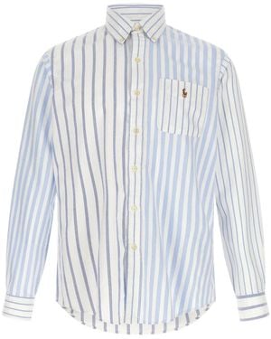 Polo Ralph Lauren Oxford Patchwork Shirt - White