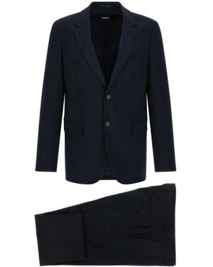 BOSS 'H-Houston' Dress - Blue