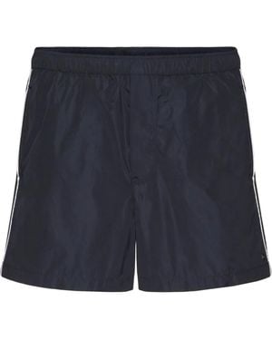 Valentino Garavani Midnight Nylon Swimming Shorts - Blue