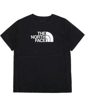 The North Face Teen Evolution Half Dome Ss Tee - Black