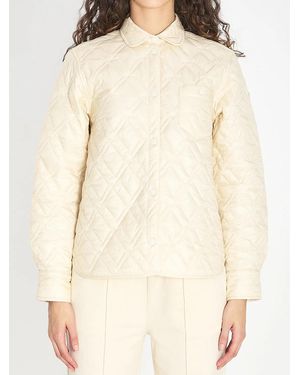 Moncler Quilted Shirt - Natural