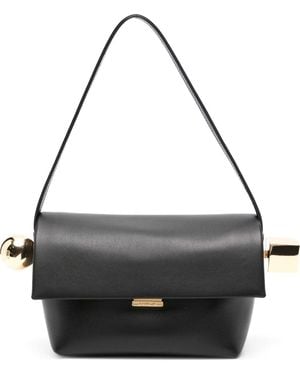 Jacquemus Le Rond Carré Shoulder Bag - Black