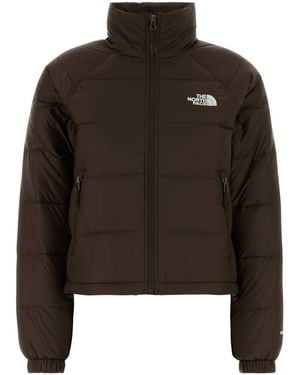 The North Face Chocolate Nylon Hydrenalite Puffer Jacket - Brown