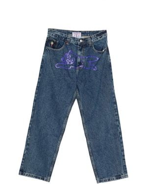 BBCICECREAM Running Dog Denim Jeans - Blue
