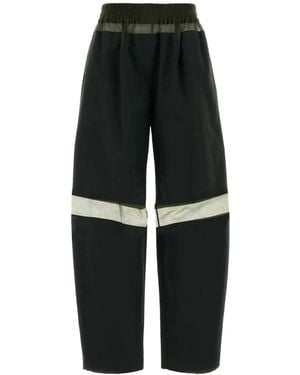 Fendi Cotton Blend Pant - Black