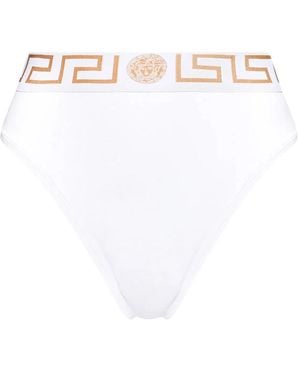 Versace Slip Con Greca - White