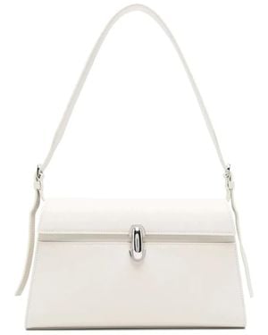 SAVETTE Symmetry Shoulder Bag - White