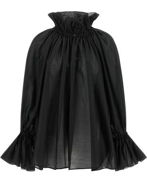 THE LATEST Thelatest 'Estelle' Shirt - Black