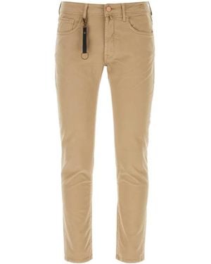 Incotex Stretch Cotton Pant - Natural