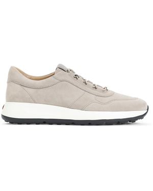 Tod's Tortora Suede Sneakers - White