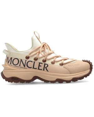 Moncler Trailgrip Lite 2 Logo Sneakers - Natural