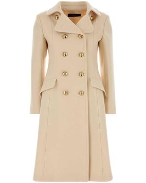 Gucci Coats - Natural