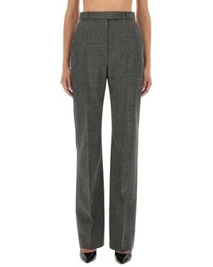 McQueen Wool Trousers - Grey