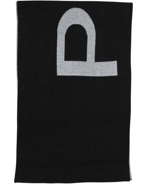 Pinko Wool Blend Scarf - Black