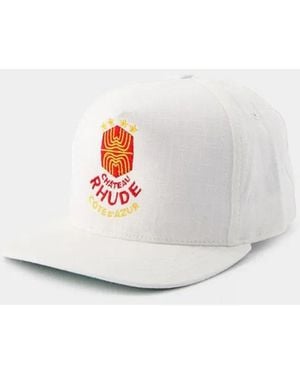 Rhude Azur Cap - White