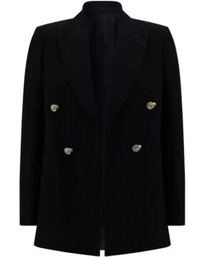 Lanvin Double Breasted Tailored Jacket - Black