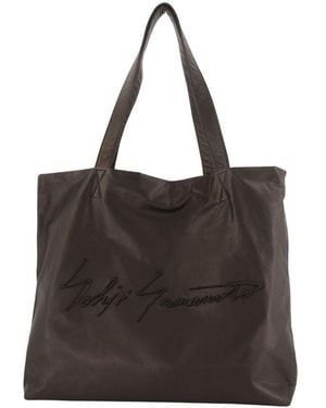 Yohji Yamamoto L Shopper Bag - Black