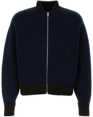 Jil Sander Varsity Jacket - Blue