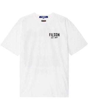 Junya Watanabe X Filson Graphic-Print Cotton Jersey T-Shirt - White