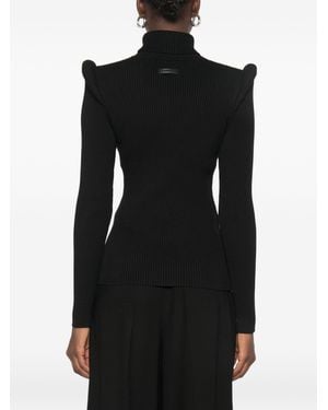 Elisabetta Franchi Viscose Polyester Polyamide Jumper - Black