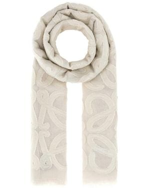Loewe 62X180 Scarf - White