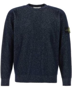 Stone Island Crew Neck - Blue