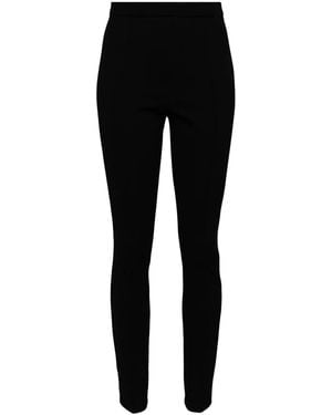Moncler Pants With Logo - Black