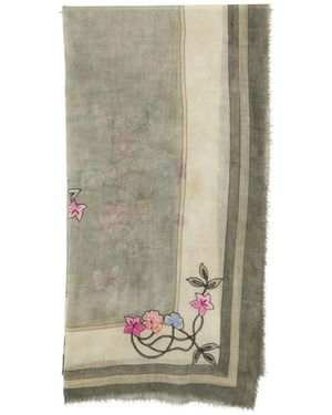 Faliero Sarti Chantal Wool Scarf - Gray
